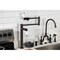 Kingston Brass Deck Mount Pot Filler Faucet, Oil Rubbed Bronze KS4705PL - alternate 4