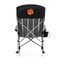 Picnic Time Family Of Brands NCAA Clemson Tigers Outdoor Rocking Camp Chair - XL Heavy Duty Camping Chair 805-01-175-104-0 - alternate 1