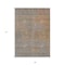 Homeroots 9' X 12' Gray Charcoal And Orange Abstract Washable Indoor Outdoor Area Rug 588928 - alternate 3