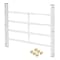 Primeline Tools 21 in., White, Carbon Steel, Fixed 4-Bar Window Grill  (Single Pack) S 4772 - alternate 1
