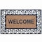 Gardenised Natural Coir and Non-Slip Rubber Doormat with Embossed Welcome Design, Warm Welcome QI004889 - alternate 1
