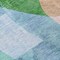 Homeroots 9' X 12' Green And Teal Blue Abstract Washable Indoor Outdoor Area Rug 630451 - alternate 4