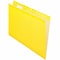 Zoro Select Hanging File Folders, Yellow, PK25 PFX415215YEL - alternate 2