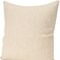 Homeroots 22" Cream Cotton Blend Throw Pillow Cover with Texture 608199 - alternate 4