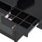 Homeroots 44" Black Wood Two Drawer Dresser 714278 - alternate 3