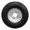 Antego Single Trailer Tire On Rim 570-8 5.70-8 Load C 4 Lug Galvanized Wheel A83750205757065708 - alternate 1