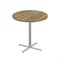 Correll Round Cafe Table, 48 in W, 48 in L, 42 in H, Particleboard Top, Colonial Hickory SXB48R-53-98-53 - alternate 1