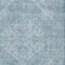 Homeroots 5' X 8' Sky Blue And Ivory Oriental Washable Indoor Outdoor Area Rug 603822 - alternate 4