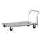 Pucel Steel Platform Truck, 28 in W x 60 in D, 8 in Phenolic Casters, Light Blue PT-2860-8P - alternate 1