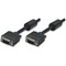 Manhattan SVGA Monitorkabel HD15 Stecker auf HD15 Stecker mit Ferritkern schwarz 10 m im Polybag 317696 - alternate 1