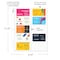 C-Line Products 8-1/8" x 11-1/4" Poly Business Card Holder Pages for Ring Binders, 10/PK, 5PK/BX, 10BX/CT 61217-BX - alternate 3