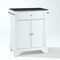 Crosley Lafayette Granite Top Portable Kitchen Island/Cart KF30024BWH - alternate 1
