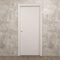 Sartodoors Sliding Pocket Door 42 x 96 inches, Ego 5005 Painted White Oak, Kit Rail Hardware, Solid Wood Int EGO5005PD-PWO-4296 - alternate 3