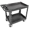 Klein Tools Utility Cart, Polypropylene, 500 lb Load Capacity, 44.63 in L, 25-1/2 in W, 39 in H 54831MB - alternate 1