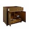 James Martin Vanities Bellshire 36" Single Vanity Cabinet, Honey Oak 660-V36-HNO - alternate 3