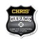 Signmission Chris's Garage I Can Fix Everything But Stupid, 18 Inch X 18 Inch, Plastic Sign SHI-P-18-490-CHRIS - alternate 1