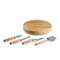 Picnic Time Family Of Brands NFL Los Angeles Chargers - Circo Cheese Cutting Board & Tools Set 854-00-505-343-2 - alternate 2