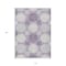 Homeroots 10' X 14' Purple And Ivory Geometric Washable Indoor Outdoor Area Rug 593629 - alternate 6