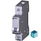 Siemens Miniature circuit breaker 230/400 V 10kA, 1-pole, B, 8A 5SL4108-6 - alternate 2