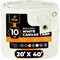 Xpose Safety Tarp, 20 ft X 40 ft, 10 oz, White, Canvas CTW10-2040-X - alternate 1