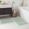 Arkwright Home Cotton 2pc Bath Mat Set 17x24/20x32 Silt Green 2pc Set P-HH-BM-2PK-GR - alternate 4