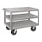Pucel Extra Heavy Duty Shop Truck, 60 in W x 36 in H x 24 in D, Red ET-2460-3P - alternate 1