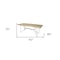 Homeroots 80" Brown And Black Solid Wood And Metal Dining Table 380476 - alternate 3