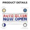 Signmission Auto Glass Now Open, 18 Inch x 48 Inch, Vinyl Banner B-30469 - alternate 4