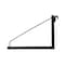 Mytee Products Mytee Products1 Tier Shipping Container Shelving Bracket with Hooks - 16inx18in, 550 lbs WLL, 8PK CNT-SHELF1x8 - alternate 5