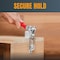 Powertec Toggle Clamp, 1980 lbs Cap., 40344 Adj. 90 Degree Vertical U Bolt Latch, Antislip Hand Grip, 2PK 20324-P2N - alternate 3