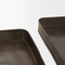 Homeroots Set of Two Yellow Metal Handmade Serving Tray 609094 - alternate 4