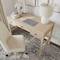 Martha Stewart 21.75 in H, 47.25 in W X Engineered Wood, Steel, Light Natural Frame/Antique Bronze Hardware NAN-PS-23512-LNT-BZ-MS - alternate 5