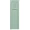 Ekena Millwork True Fit PVC San Miguel Mission Style Fixed Mount Shutters, Seaglass, 15W x 32H, PR TFP001SM15X032SG - alternate 3