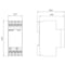 Siemens Voltage relay T5570 AC 230/400V 2W 0.85/0.95 Asymmetry with transparent cap 5TT3405 - alternate 3
