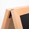 M&T Displays Rustic Wood 23.6x30.7 Inch Double Sided Chalkboard A-Frame UWID006078X2000 - alternate 5