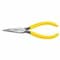 Klein Tools 7 3/16 in D203 Needle Nose Plier, Side Cutter Plastic Dipped Handle D203-7 - alternate 1