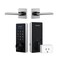 Philips Bluetooth Touchscreen Smart Deadbolt with Wi-Fi Bridge with Lever DDL24015HBGLSN - alternate 1