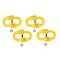 Mytee Products 5/16 in Grade 80 Coupling Link, Hammerlock, Hammer Lock Chain Connector, 4PK G8-CL-516x4 - alternate 1