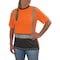 Ergodyne M Orange Class 2 Hi-Vis T-Shirt Black Bottom Womens 8276BK - alternate 1