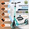 Campior Kick Scooter for Ages 6+, for Kids, Teens, and Adults, Max Load 240 LBS, Foldable, 8-inch Big Aqua CAMTE046 - alternate 6