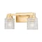 Z-Lite Jacqueline Modern Gold 2 Light Vanity 6101-2V-MGLD - alternate 1