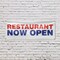Signmission Restaurant Now Open, 18 Inch x 48 Inch, Vinyl Banner B-30834 - alternate 3
