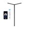 Jonathan Y Madsen 18.25" 2-Light Modern Minimalist Iron Integrated Plug-In LED Sconce for Ceiling Corner w/App/ JYL9552A - alternate 3