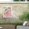 Trademark Fine Art Outdoor Canvas Art Jocelyn Benford 'Pretty in Pink' Wall Art for Patios, or Gardens GRL01838-OC2432WR - alternate 4