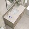 James Martin Vanities Lorelai 48" Sgl Vanity, Whitewashed Oak, w/ 3 CM Siberian Silestone Top w/FreePower Wireless Charger 424-V48-WWO-FSFR - alternate 6