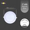 Goodlite 7 Inch Recessed Ultra-Thin Round Slim Selectable Color, 2400 Lumen 250W S7/25W/R/LED/5CCT G-02227 - alternate 3