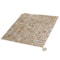 Apollo Tile Skosh 11.6inx11.6in Glossy Caramel Beige Glass Mosaic Wall and Floor Tile 18.69 sqft/case, 20PK APLNB88BG328A - alternate 4