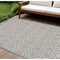 Homeroots 7' X 10' Gray Indoor Outdoor Area Rug 522120 - alternate 1