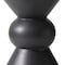 Leisuremod Echo 13 in Round Stone Side Table, Weather-Resistant, Fully Assembled EST13DGR - alternate 3