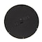 Homeroots 21" Circle Black and Gold Wood and Glass Analog Exposed Gear Wall Clock 485982 - alternate 4